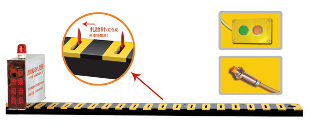 潮州枫溪区V3嵌入式闯岗自动扎胎器/阻车器